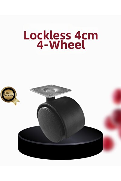 ZERO LAND Sptrns 4 cm Swivel Leg Without Lock 4 Pieces Furniture and (102216)...