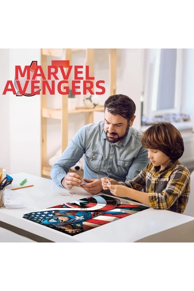 NW NessiWorld Captain America 300 Piece Puzzle 35584 - Metal Box