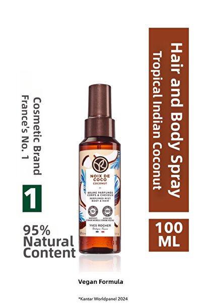 Yves Rocher Saç ve Vücut Spreyi- تروبيكال هندستان سيفيزي - 100 مل