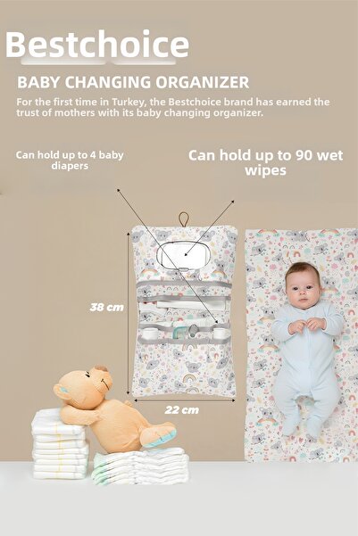 Bestchoice Mother Baby Care Cover Baby Diaper Changing Mat Newborn Diaper Cha...