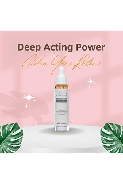 L'eveil Anti Blemish & Whitening Serum 30 ml