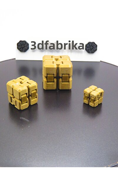 AHWALL مجموعة مكعبات برونزية عادية – متوسطة الحجم – صغيرة الحجم، مجموعة مكونة...