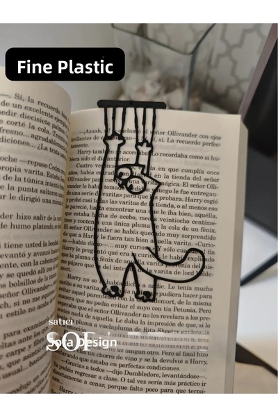 SORA DESIGN Cute Cat Bookend – Decorative Book Holder