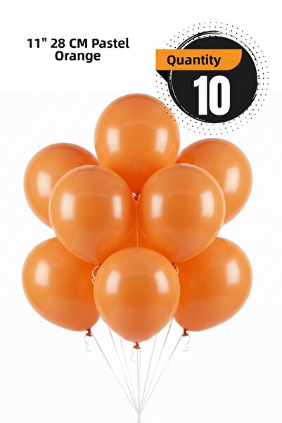 FESTİLO Pastel Balloon 11 Inc 28 cm Birthday Party Supplies 10 Pieces