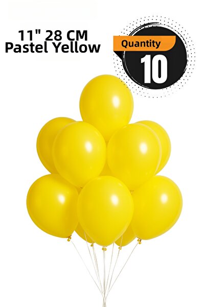 FESTİLO Pastel Balloon 11 Inc 28 cm Birthday Party Supplies 10 Pieces