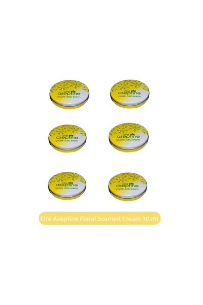 CIRE ASEPTINE Flower Essence Moisturizing Tin Cream 30 ml X6
