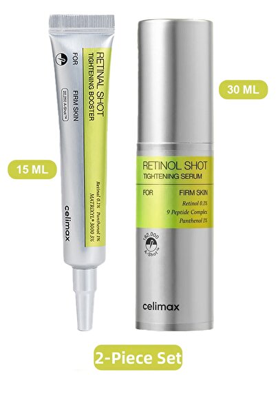 Celimax مجموعة معزز ومصل لشدّ شبكية العين | مضاد للشيخوخة، مقوٍّ للبشرة | ١٥ ...