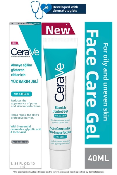 CeraVe Facial Care Gel for Oily and Irregular Skin 40 ml