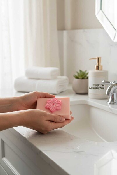 Begonia Accessories Decorative Soap Made from Herbal Oils and Essences That Refreshes the Environment with Aromatherapy Features