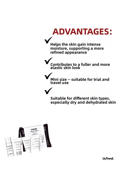 Medipeel مجموعة تجريبية من Peptide 9 Aqua Essence (4 قطع) مجموعة صغيرة منشطة تحتوي على مضادات الأكسدة