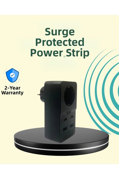 Epilons Heat resistant pc body current protected socket 4 usb azrlya-kr-rs34