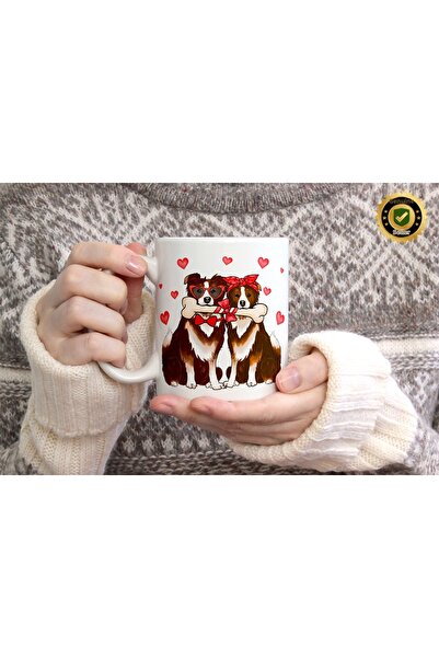WİLLOW STORE Valentine's Day, Special for Lovers, Love, Affection Porcelain M...