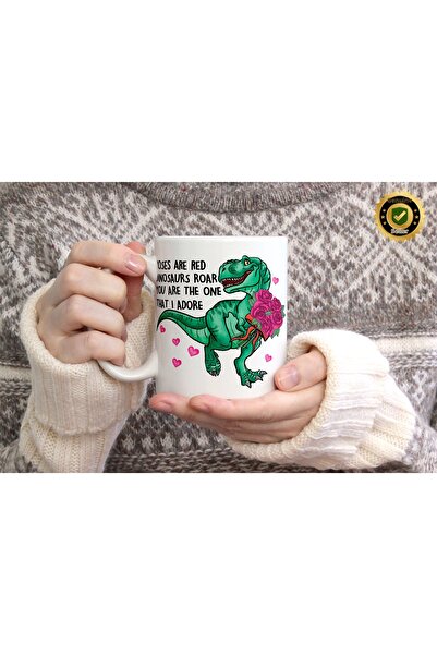 WİLLOW STORE Valentine's Day, Special for Lovers, Love, Affection Porcelain M...