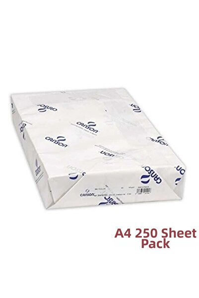 Canson ورق رسم سوبرتريند 1557، 200 جرام. حزمة A4 تحتوي على 250 قطعة