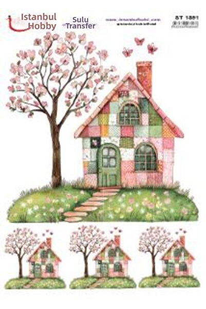 İstanbul Hobi Water Transfer Paper 25X35Cm St-1391