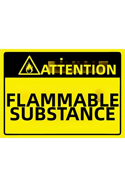 ZiPrinter لافتة تحذيرية من مادة PVC مقاس A4 21x30 سم