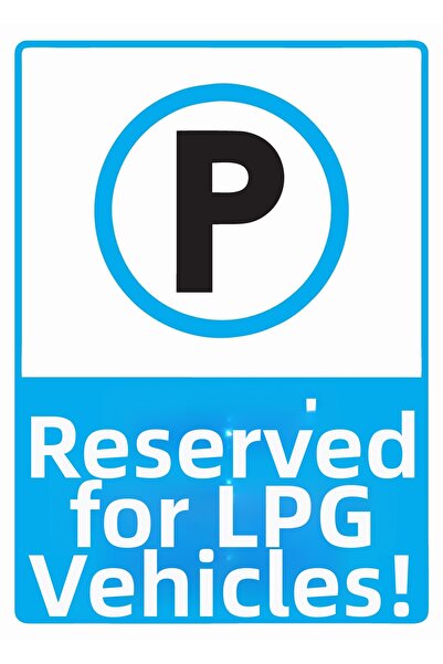 ZiPrinter لمركبات التي تعمل بالغاز المسال! لافتة تحذير من مادة PVC مقاس A4 21...