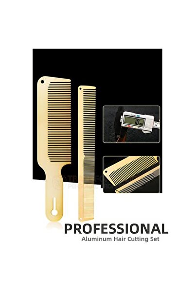 lowell home Aluminum Barber Hairdressing Hair Cutting Comb - Loho3102-4253