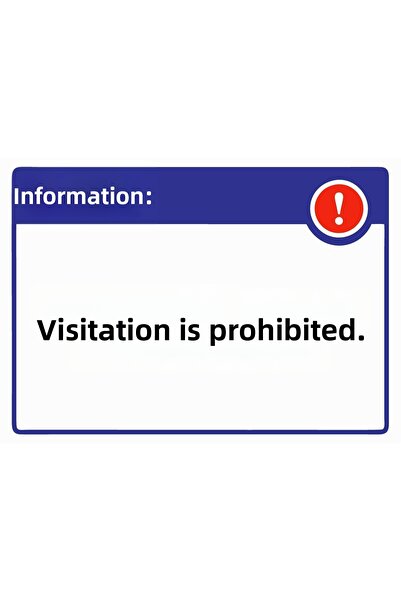 ZiPrinter العلم؛ زيارة مختصرة هي ملائمة. لافتة تحذير من مادة PVC مقاس A4 21x3...