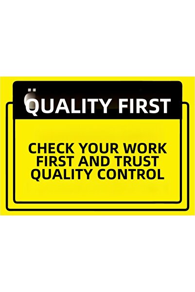 ZiPrinter الجودة أولاً. لافتة تحذيرية من البلاستيك PVC مقاس A5 15×21 سم تحمل ...