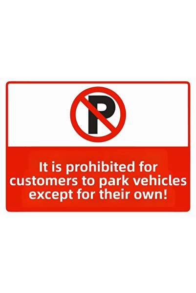 ZiPrinter Customers Are Not Allowed to Park Their Private Vehicles! Isg Warni...