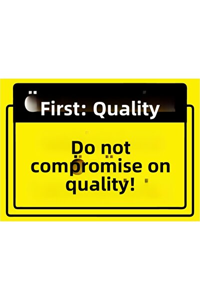 ZiPrinter الجودة أولاً. لا تدفع ثمن الجودة التي لا تريدها! لافتة تحذير من ماد...