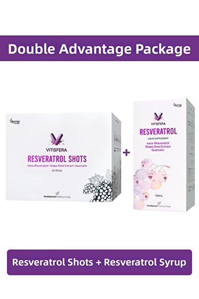 Vitisfera الحزمة المزدوجة المميزة 1 (حقن الريسفيراترول + شراب الريسفيراترول)