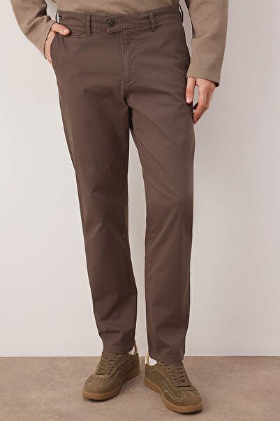 Trendyol Collection Mink Men's Woven Stretch Fabric Trousers Tmnaw26Pl00033