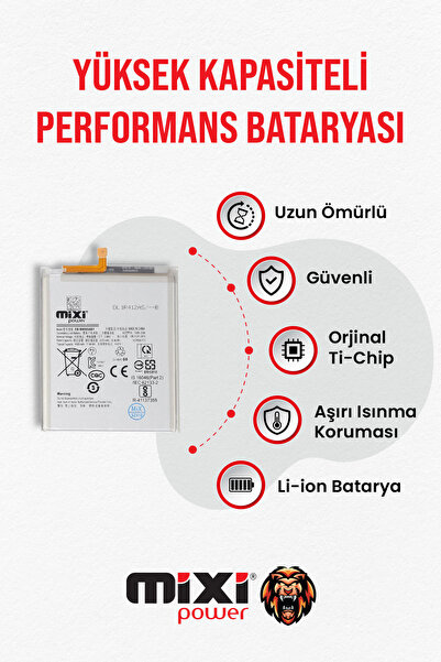 mixipower Samsung Galaxy Note 20 Ultra Uyumlu Tam Kapasite Batarya 1 Yıl Gara...