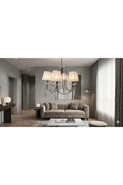 yıldırımavize 6 Lı Kontes Krom Şapkalı (TAM MONTAJLIDIR.) (LED AMPULLER HEDİYE)