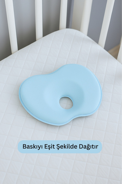 Nami Baby Organic Düz Kafa Yastığı - Bebek Düz Kafa Yastığı - Ortopedik Düz K...
