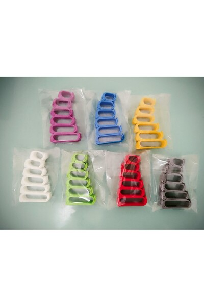 mekteplim 6'lı Kablo Düzenleyici Klips