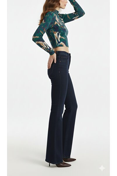 unbranded İresia Yeşil Dijital Baskı Bluz