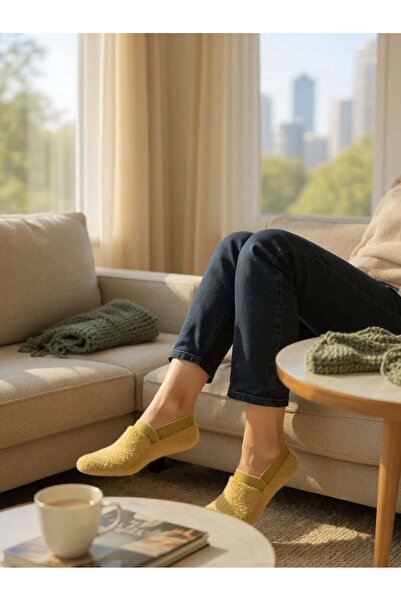 Welsoft Pratik Kullanılabilir Çeyizlik Yumoş, Peluş Kadın Patik, Çetik, Çorap...