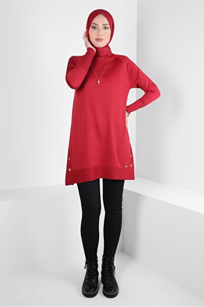 Alvina BOĞAZLI TRİKO TUNİK 44055