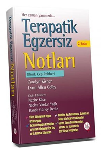 Hipokrat Kitabevi Terapatik Egzersiz Notları