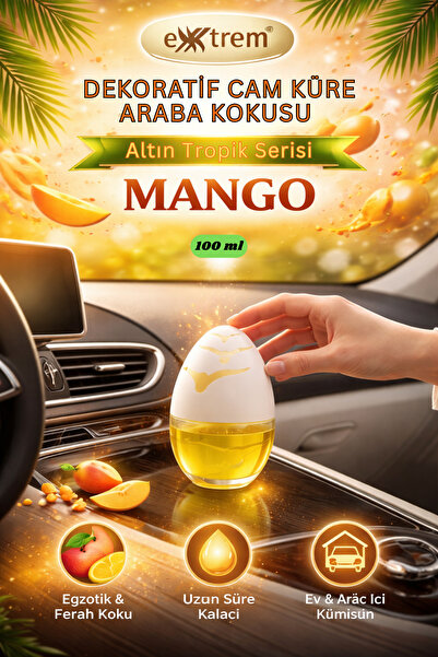 EXXTREM Oda ve Araba Kokusu Mango | Özel Günler için Hediye (100ml)