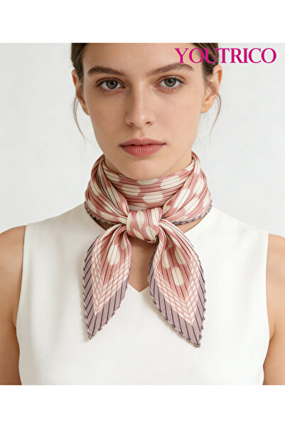 Youtrico وشاح ووشاح مربع للرقبة بمقاس 70*70 سم، مناسب لأربعة فصول، واقي من ال...