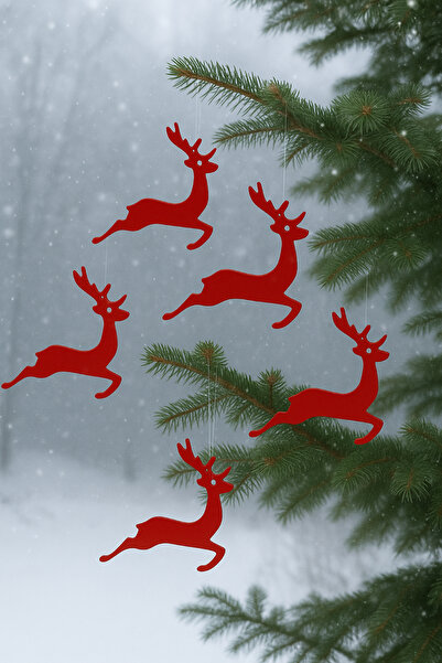 Waldern Ornament pentru brad de Crăciun cu 6 cerburi