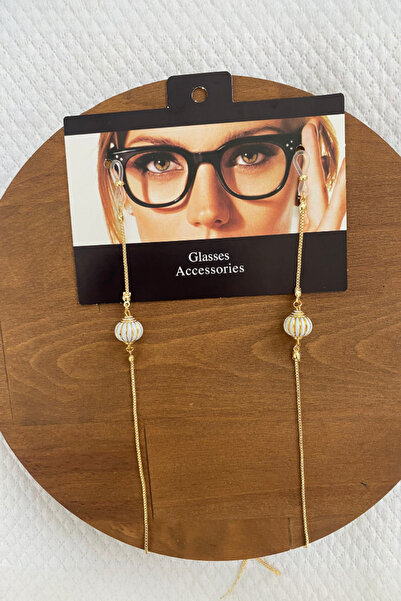 SAVETTE Glasses Chain Decorative Motif Stone Gift Accessory Glasses Strap