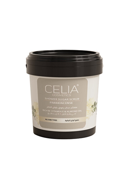 Celia مقشر الجسم بالسكر والاستحمام مع اللبان - 600 جرام