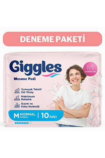 giggles Kadınlara Özel Mesane Pedi Medium (Normal) 1 paket - 10 Adet