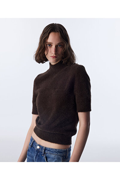 Twist DOKULU YÜKSEK YAKA TRİKO