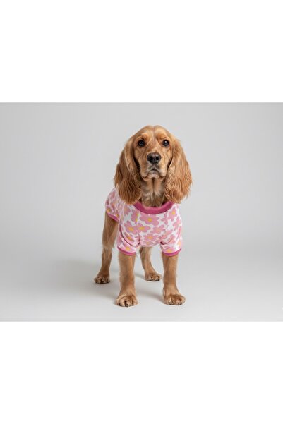 Luli Pet Pink Floral Dog T-Shirt