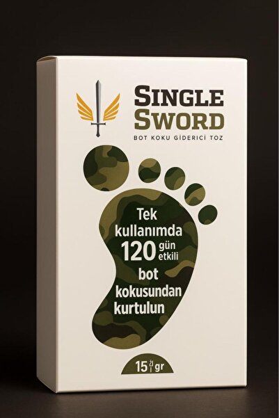 SINGLE SWORD Biohelp 120 Gün Etkili Ayak Koku Önleyicisi- En İyi Ayakkabı Koku Giderici