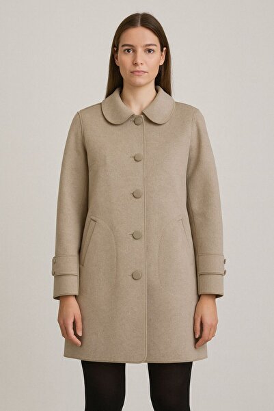 Ekol Palton cu închidere cu nasturi pentru guler pentru bebeluși