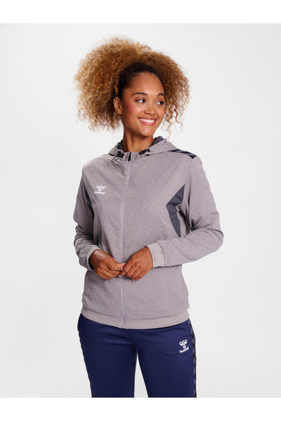 hummel hmlAUTHENTIC PL FERMUARLI KAPÜŞONLU KADIN