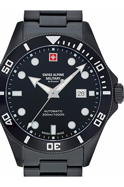 Swiss Alpine Military Ceas de bărbați Swiss Military 7095.2177, automat, 44 m...