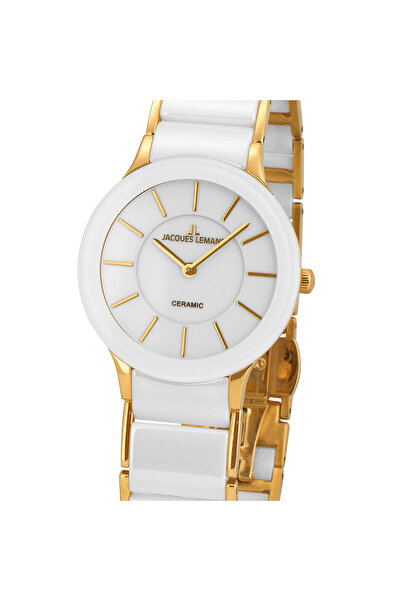 Jacques Lemans Γυναικείο ρολόι Jacques Lemans 1-1856C, Quartz, 30mm, 5ATM