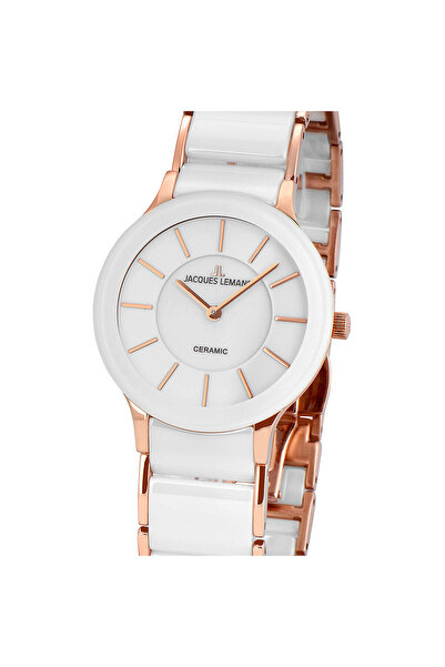 Jacques Lemans Γυναικείο ρολόι Jacques Lemans 1-1856D, Quartz, 32mm, 5ATM